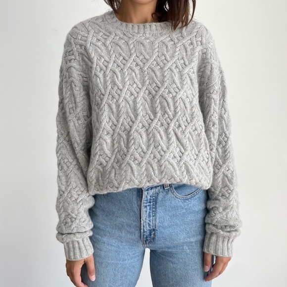 Grey Cashmere Sweaters